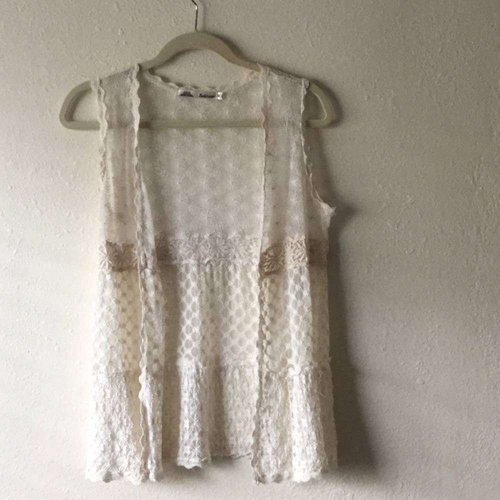 Lacy vest